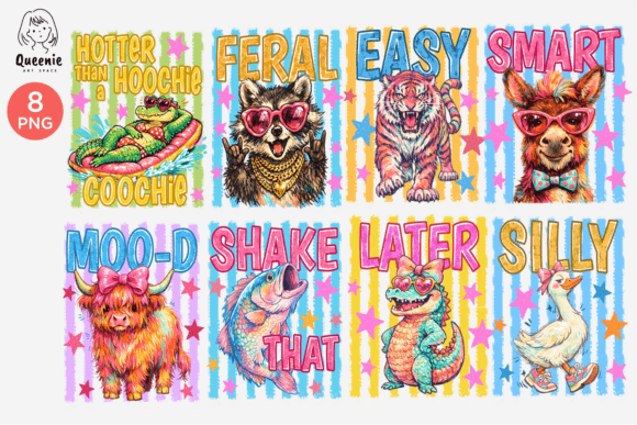 Summer Retro Animal Later Gator: Infusing Vintage Humor Into Modern Design