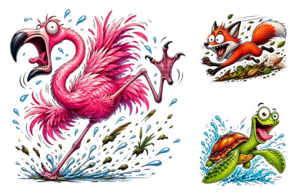 Unleash Creative Charm with a Funny Animal Sublimation PNG Bundle