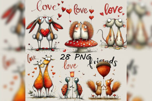 Whimsical Watercolor Love Animal Clipart: A Designer's Guide