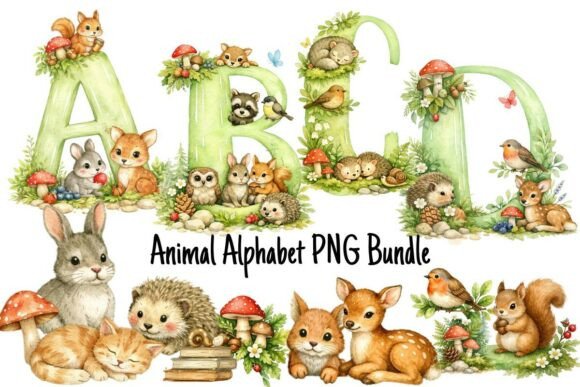 Woodland Nursery ABC Letters: A Designer's Guide